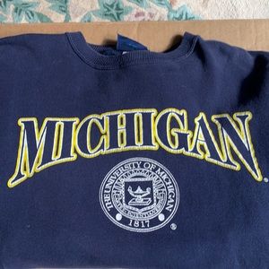 michigan sweatshirt